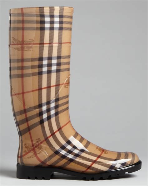 burberry rain boot cleaner|Burberry haymarket rain boots.